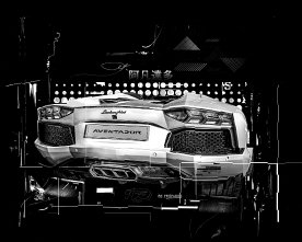 Aventador-Rear-abstracted-black